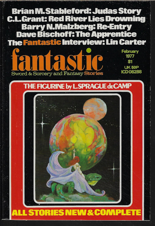 FANTASTIC Sword & Sorcery and Fantasy Stories: February, Feb. 1977