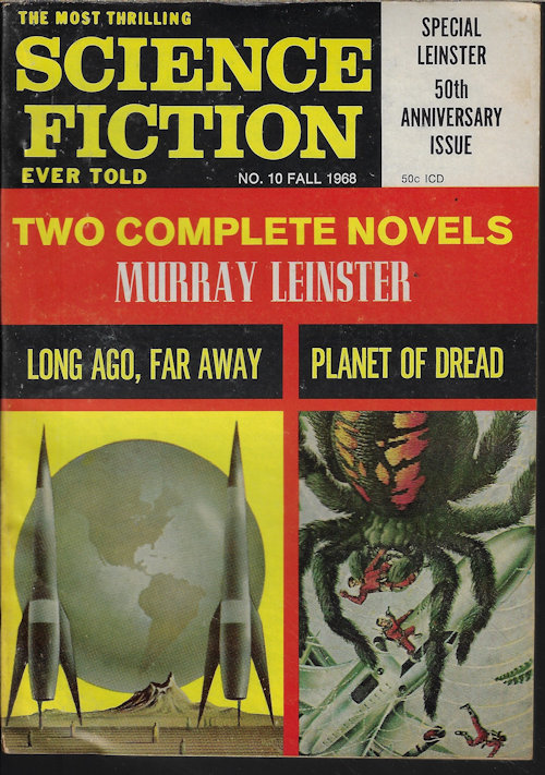 The Most Thrilling SCIENCE FICTION Ever Told: No. 10, Fall 1968 (