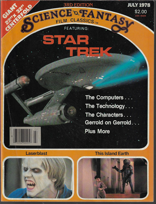 SCIENCE FANTASY Film Classics: July 1978 (Star Trek; Laserblast; This Island Earth)