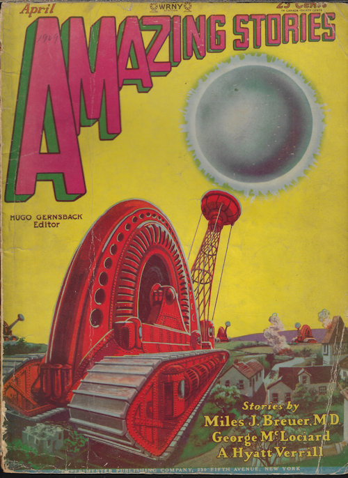 AMAZING Stories: April, Apr. 1929