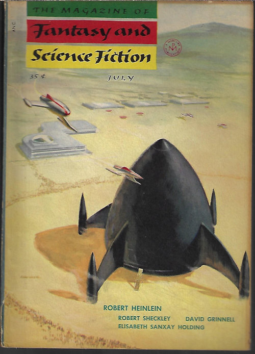 The Magazine of FANTASY AND SCIENCE FICTION (F&SF): July 1954 (Star Lummox - vt Star Beast)