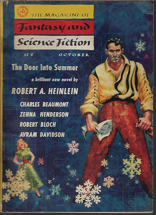 The Magazine of FANTASY AND SCIENCE FICTION (F&SF): October, Oct. 1956 (