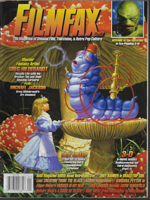 FILMFAXplus The Magazine of Unusual Film, Television, & Retro Pop Culture #121, Summer 2009