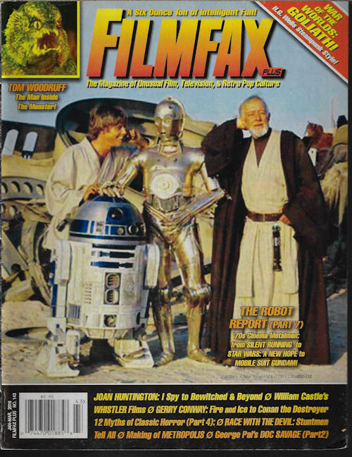 FILMFAXplus The Magazine of Unusual Film, Television, & Retro Pop Culture #143, January, Jan. - March, Mar. (Winter) 2016 (Star Wars)