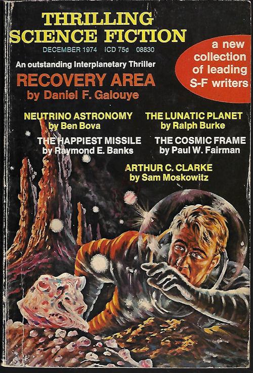 Image for THRILLING SCIENCE FICTION: December, Dec. 1974 THRILLING SCIENCE FICTION: December, Dec. 1974