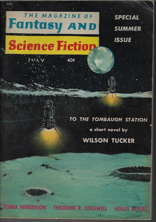 The Magazine of FANTASY AND SCIENCE FICTION (F&SF): July 1960