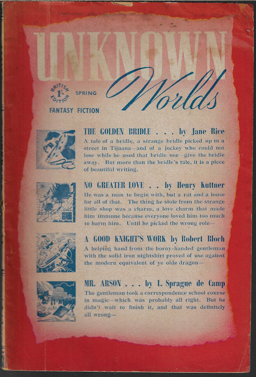 UNKNOWN Worlds: Spring 1949