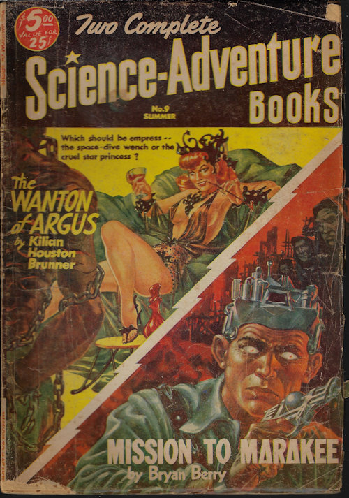 TWO COMPLETE SCIENCE-ADVENTURE BOOKS: Summer 1953 (Apr. - June) No. 9 (