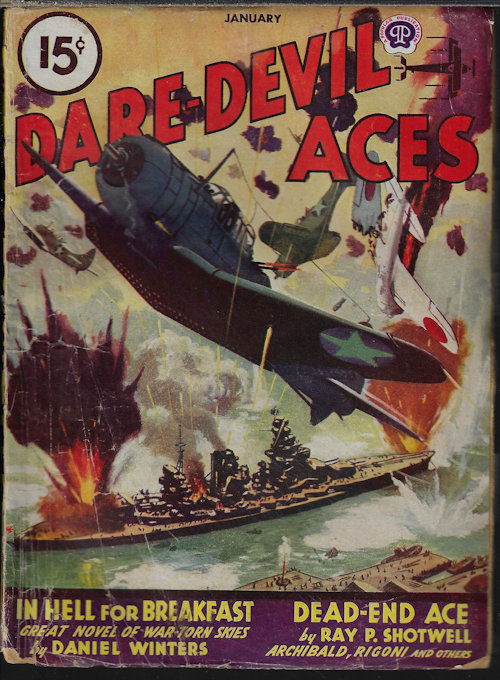DARE-DEVIL ACES: January, Jan. 1946
