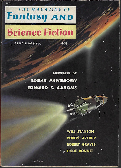 Image for The Magazine of FANTASY AND SCIENCE FICTION (F&SF): September, Sept. 1959 The Magazine of FANTASY AND SCIENCE FICTION (F&SF): September, Sept. 1959