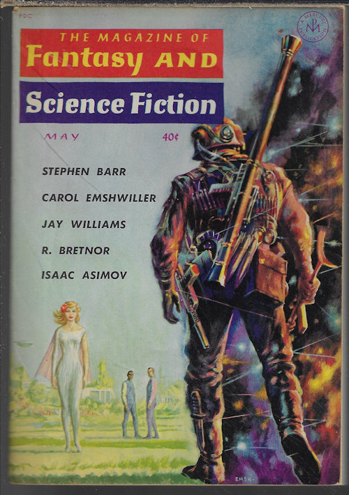 The Magazine of FANTASY AND SCIENCE FICTION (F&SF): May 1961
