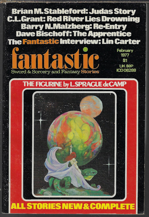 FANTASTIC Sword & Sorcery and Fantasy Stories: February, Feb. 1977