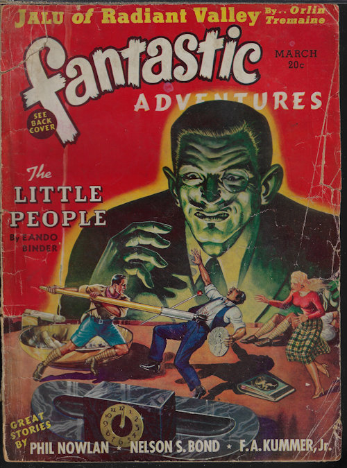 FANTASTIC ADVENTURES: March, Mar. 1940