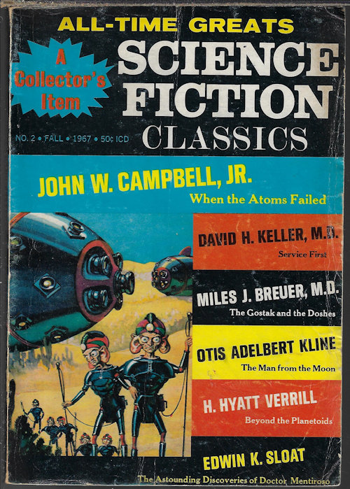 SCIENCE FICTION CLASSICS: No. 2, Fall 1967