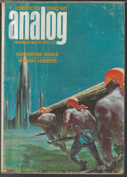 ANALOG Science Fiction/ Science Fact: November, Nov. 1966