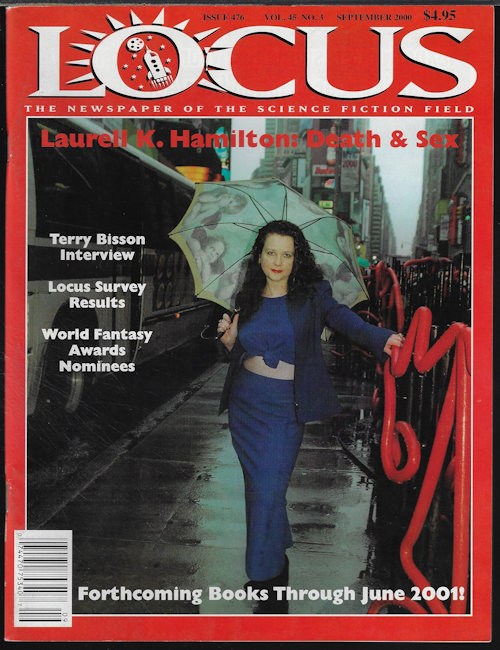 LOCUS the Newspaper of the Science Fiction Field: #476, September, Sept. 2000