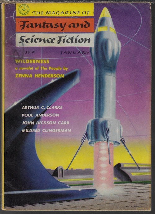 The Magazine of FANTASY AND SCIENCE FICTION (F&SF): January, Jan. 1957