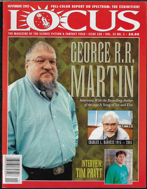 LOCUS the Newspaper of the Science Fiction Field: #538, November, Nov. 2005
