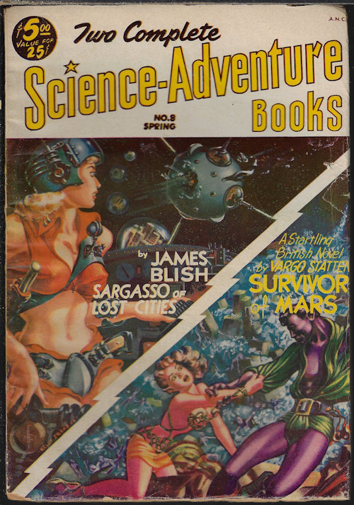 TWO COMPLETE SCIENCE-ADVENTURE BOOKS: Spring 1953 (No. 8) (