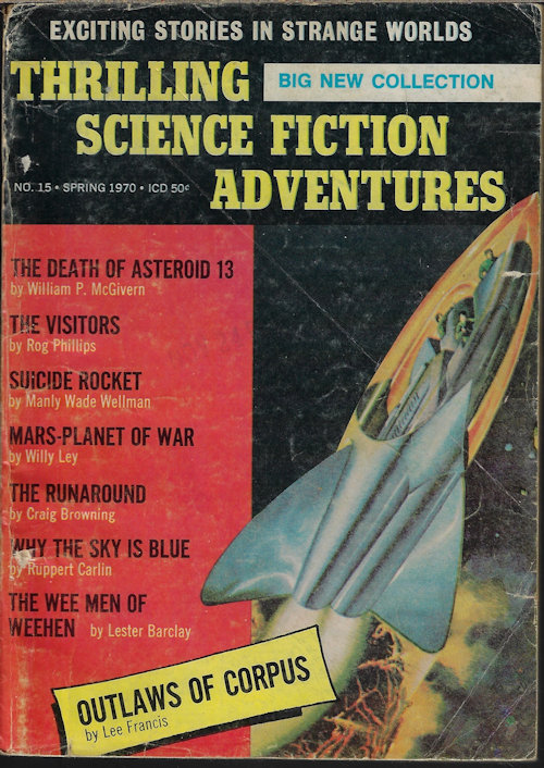 THRILLING SCIENCE FICTION ADVENTURES: Spring 1970, No. 15