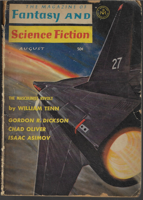 The Magazine of FANTASY AND SCIENCE FICTION (F&SF): August, Aug. 1965