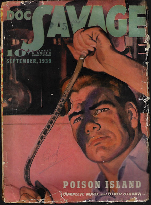 DOC SAVAGE: September, Sept. 1939 (