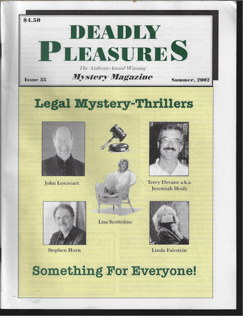 DEADLY PLEASURES: Issue 35, Summer 2002