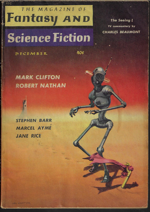 The Magazine of FANTASY AND SCIENCE FICTION (F&SF): December, Dec. 1959