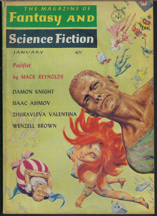 The Magazine of FANTASY AND SCIENCE FICTION (F&SF): January, Jan. 1964