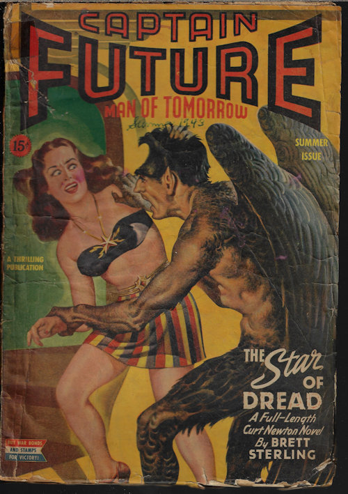 CAPTAIN FUTURE Man of Tomorrow, The Wizard of Science: Summer 1943