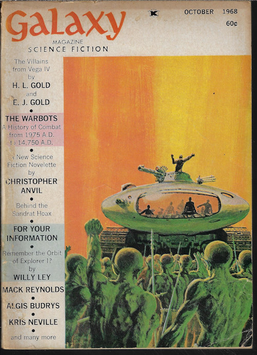 GALAXY Science Fiction: October, Oct. 1968 (