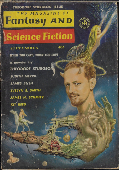 The Magazine of FANTASY AND SCIENCE FICTION (F&SF): September, Sept. 1962