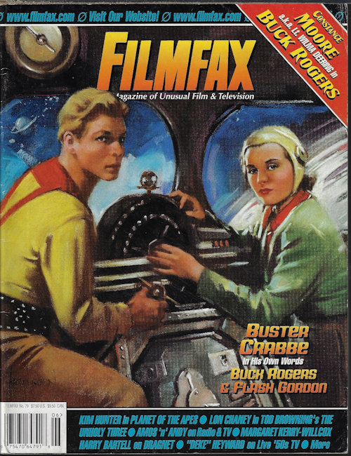 FILMFAX The Magazine of Unusual Film, Television, & Retro Pop Culture #79, June / July 2000 (Filmfax)
