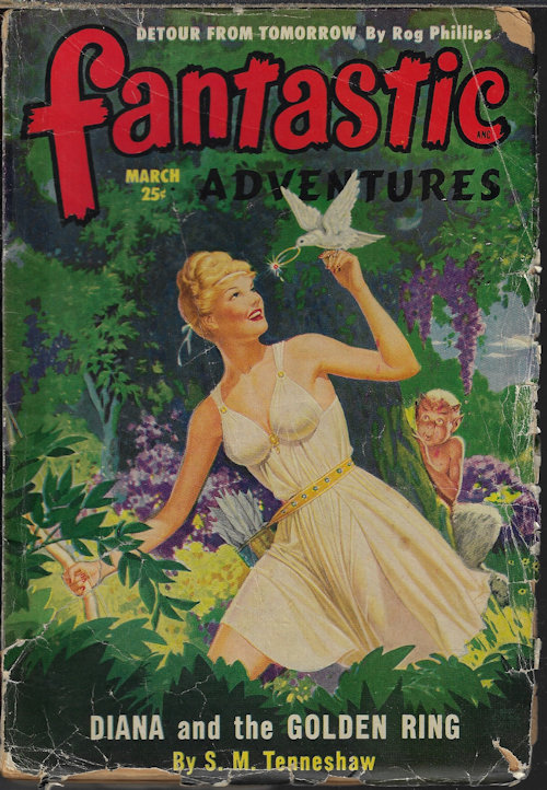 FANTASTIC ADVENTURES: March, Mar. 1950