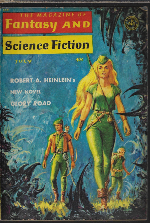 The Magazine of FANTASY AND SCIENCE FICTION (F&SF): July 1963