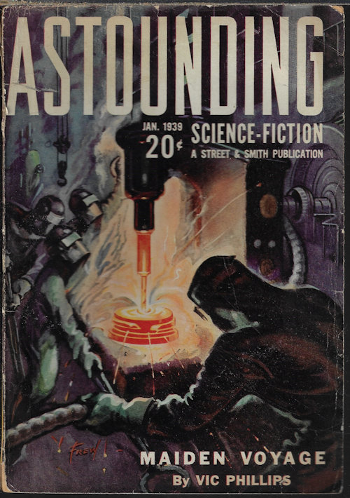ASTOUNDING Science Fiction: January, Jan. 1939