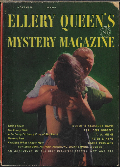 ELLERY QUEEN'S Mystery Magazine: November, Nov. 1952