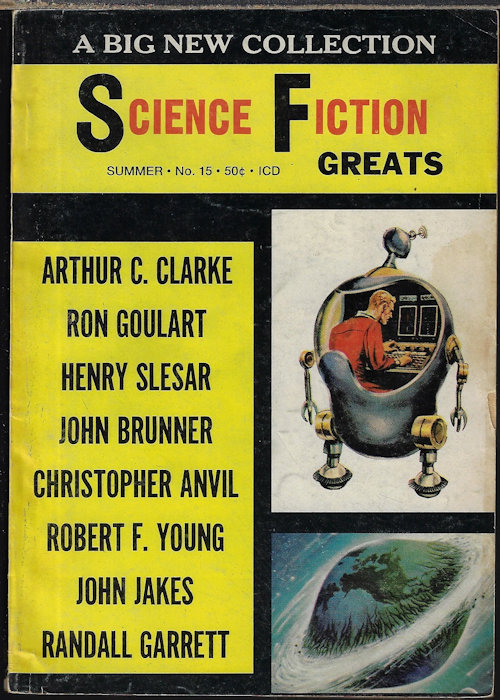 SCIENCE FICTION GREATS: No. 15, Summer 1969