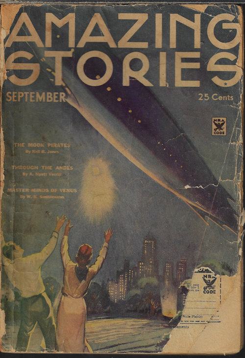 AMAZING Stories: September, Sept. 1934