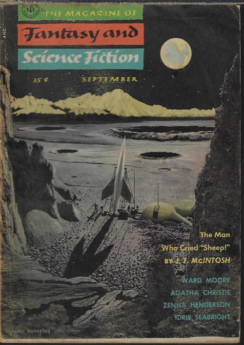 The Magazine of FANTASY AND SCIENCE FICTION (F&SF): September, Sept. 1955