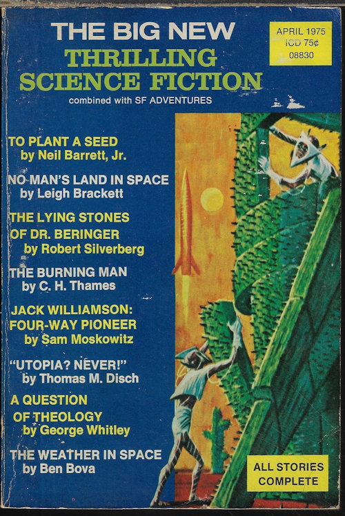 THRILLING SCIENCE FICTION: April, Apr. 1975