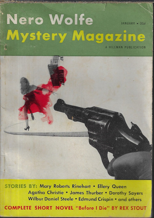 NERO WOLFE Mystery Magazine: January, Jan. 1954 (