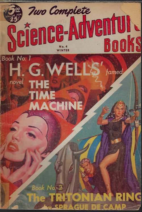 TWO COMPLETE SCIENCE-ADVENTURE BOOKS - Winter (Oct.-Dec.) 1951; No. 4 (