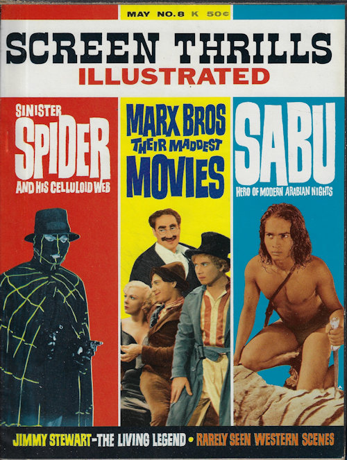 SCREEN THRILLS ILLUSTRATED #8, May 1964 (The Spider)
