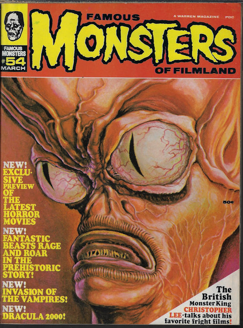 FAMOUS MONSTERS OF FILMLAND: #54 (March, Mar. 1969)