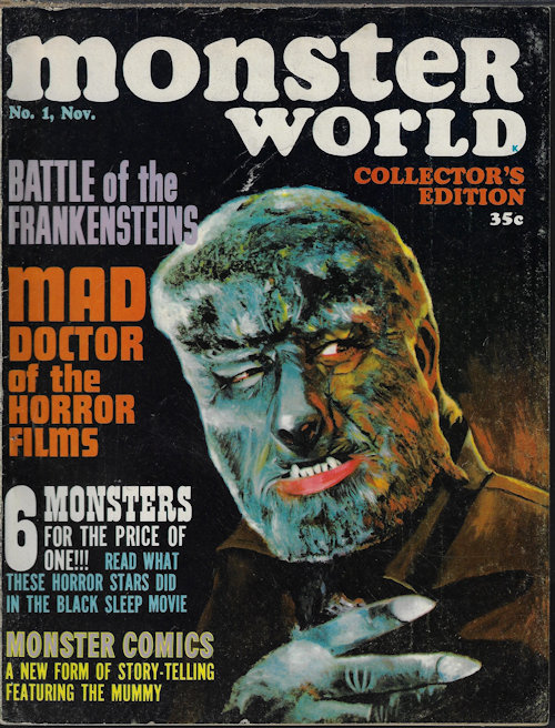 MONSTER WORLD: #1, November, Nov. 1964