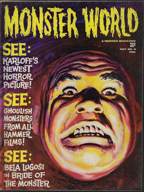 MONSTER WORLD: No. 5, October, Oct. 1965