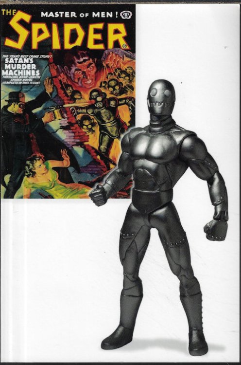 SATAN'S MURDER MACHINES (Reprinting THE SPIDER December, Dec. 1939)