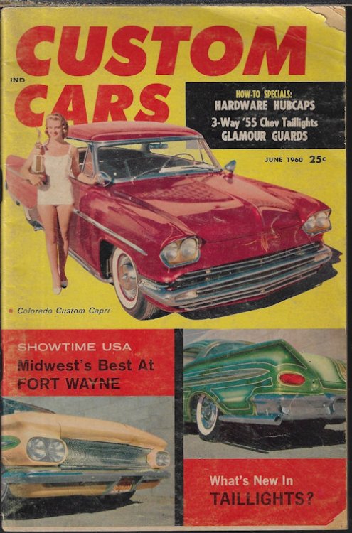 CUSTOM CARS: June 1960