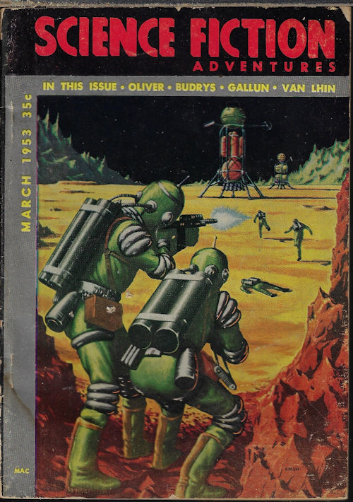 SCIENCE FICTION ADVENTURES: March, Mar. 1953 (